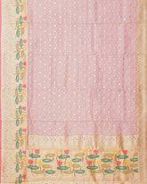 Onion pink kota Fancy saree